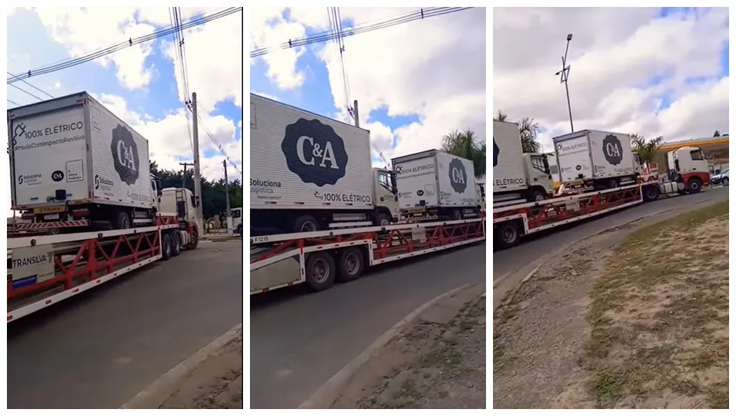 Caminhoneiro Prova Que E Bom De Braco Com Manobra Incrivel