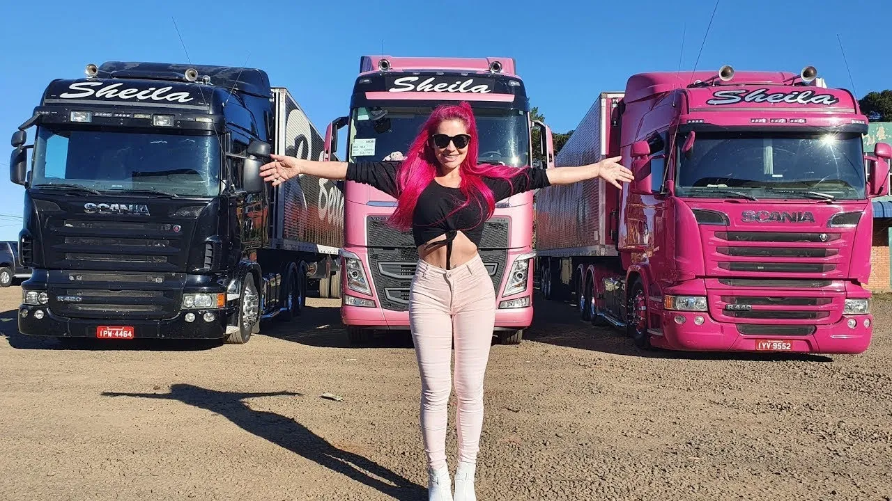 Sheila Bellaver revelou o real motivo de rifar seu Scania