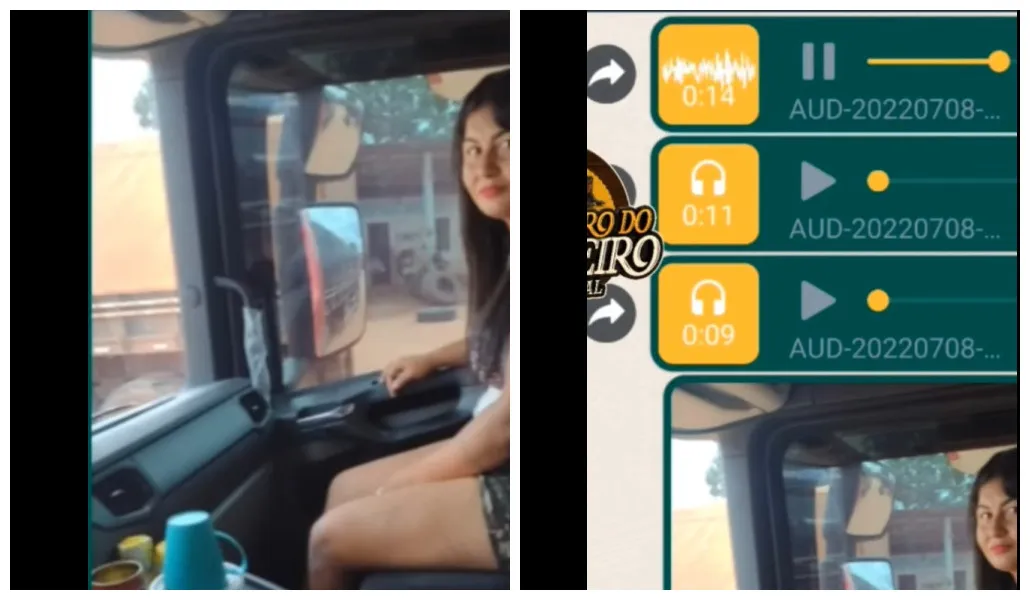 Caminhoneiro rouba mulher de índio e manda recado pelo WhatsApp