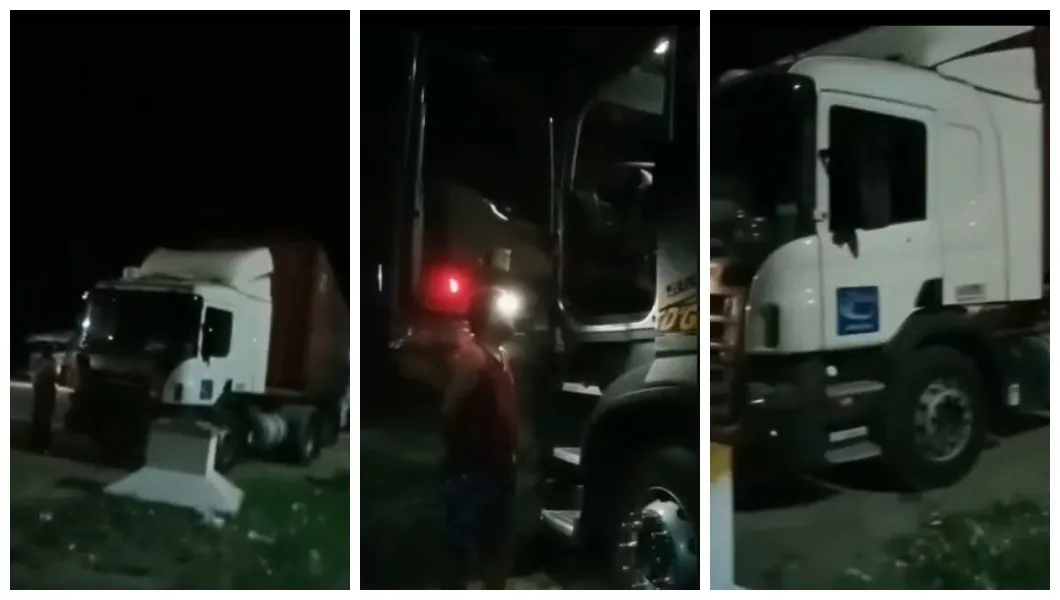 Caminhoneiros que precisam descansar em posto do Ceará pedem socorro após ondas de assaltos