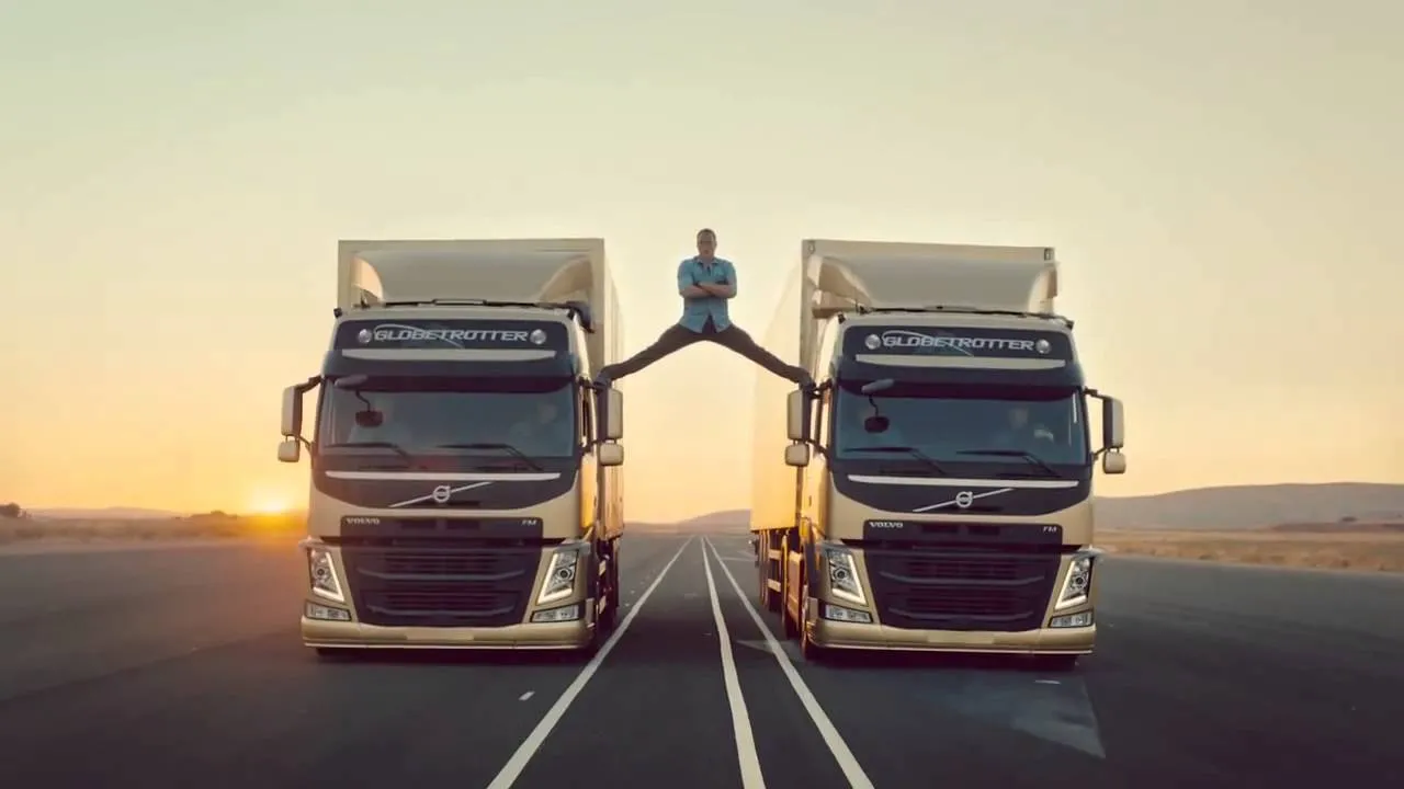 Como foi feito o comercial da Volvo com o ator Jean-Claude Van Damme