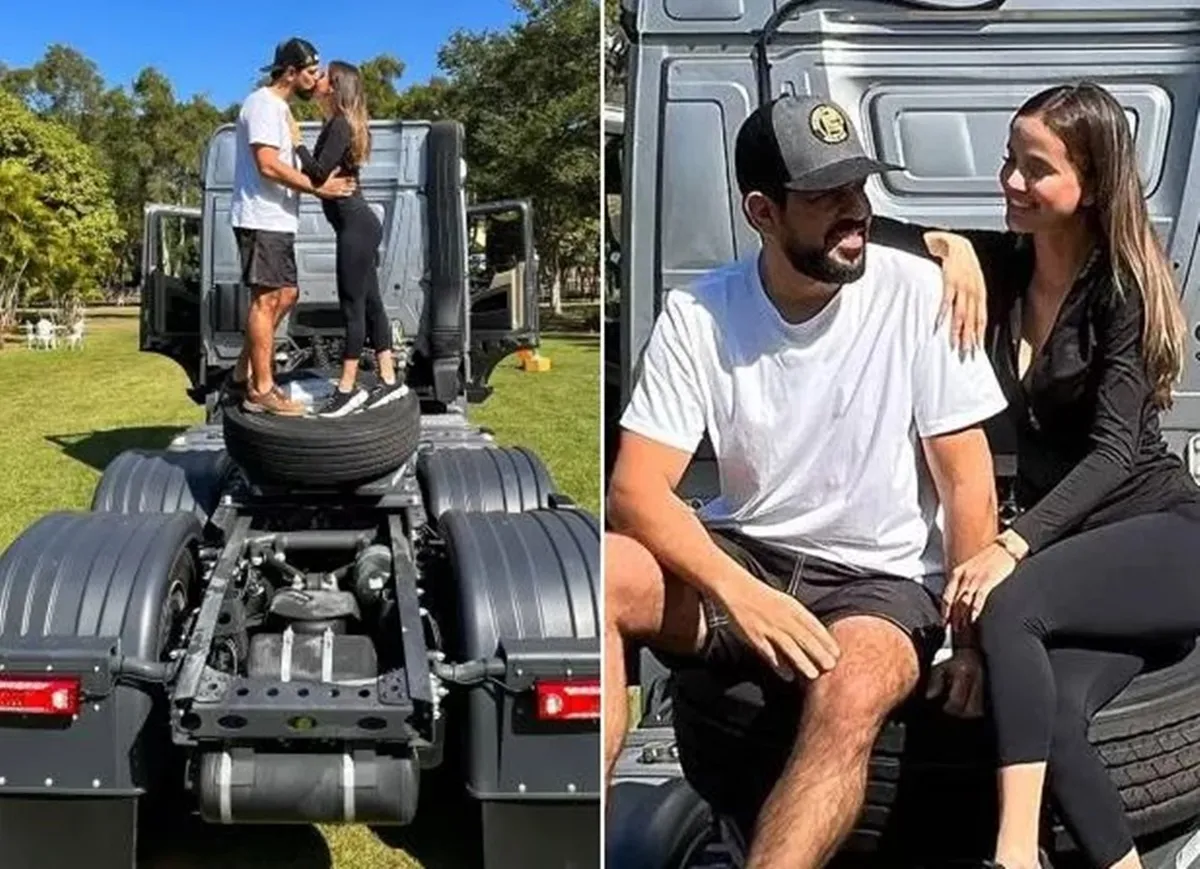 Esposa dar de presente um Caminhão a Sorocaba avaliado em R$ 800 mil para fazer um motorhome