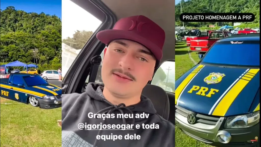 Saveiro com pintura da PRF finalmente será liberado do pátio