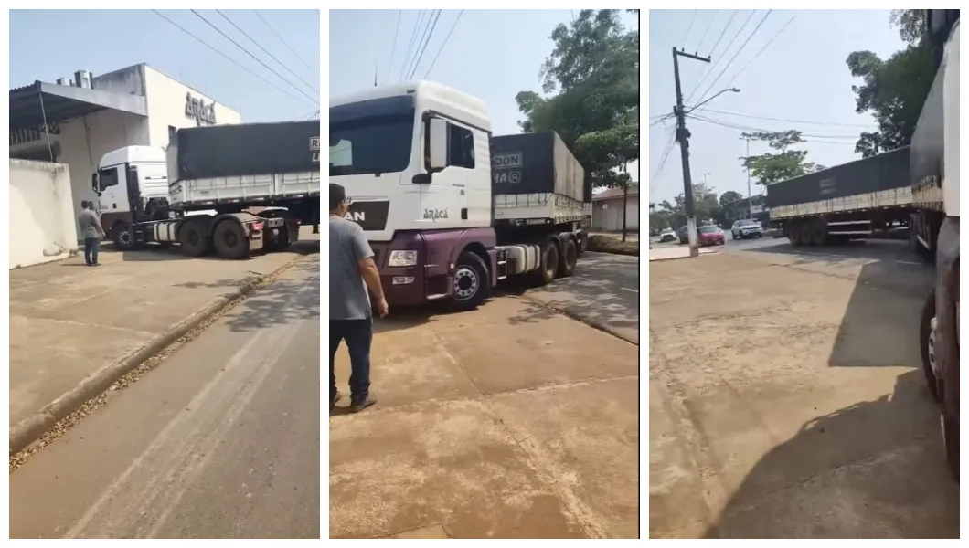 Manobra Incrivel De Carreta Chama Bastante Atencao Nas Redes Sociais