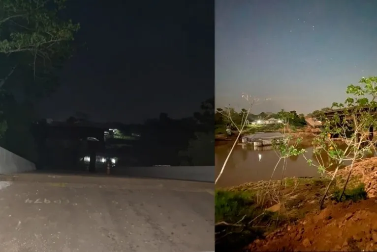 Mais uma ponte desaba em Manaus na BR-319