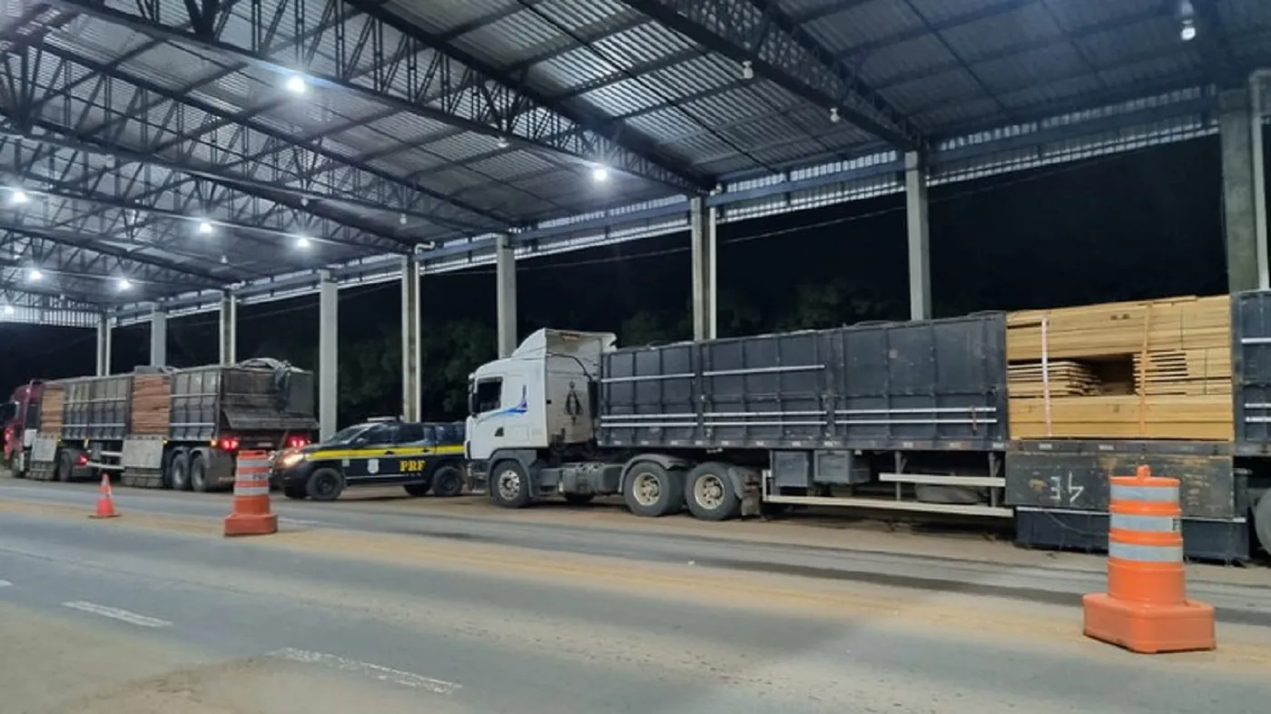 PRF realiza operação Curupira em carretas