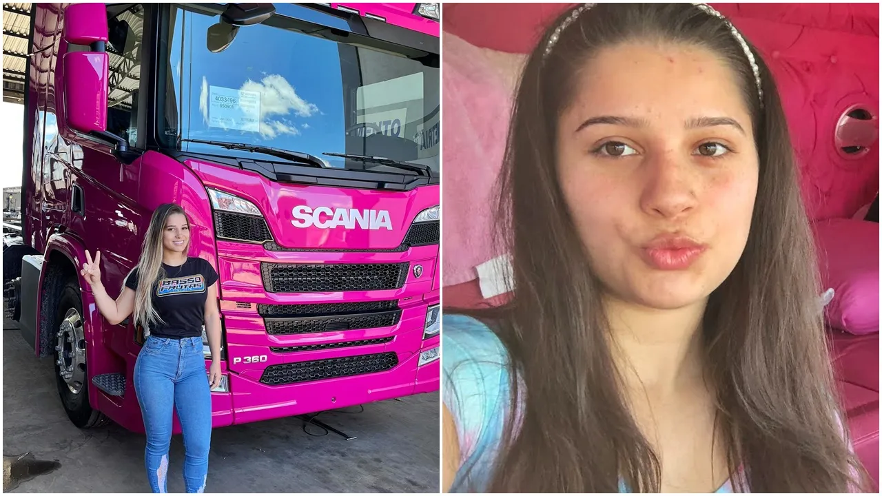 Filha de Sheila Bellaver ganha caminhão zero avaliado em mais de Meio Milhão de reais