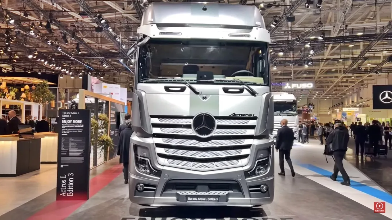 Conheça os detalhes do novo Actros da Mercedes Benz 2023