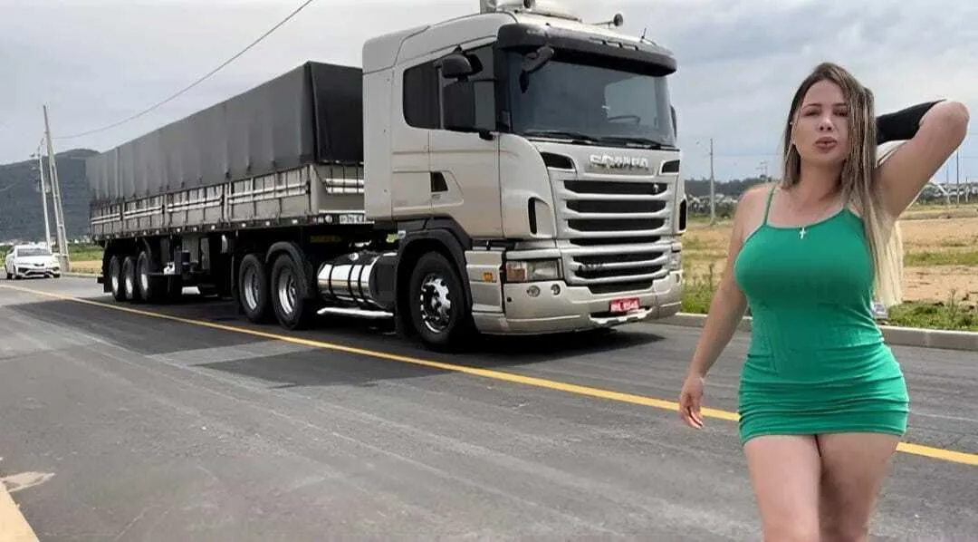 Aline Fuchter vai sortear seu Scania G380, saiba como participar.