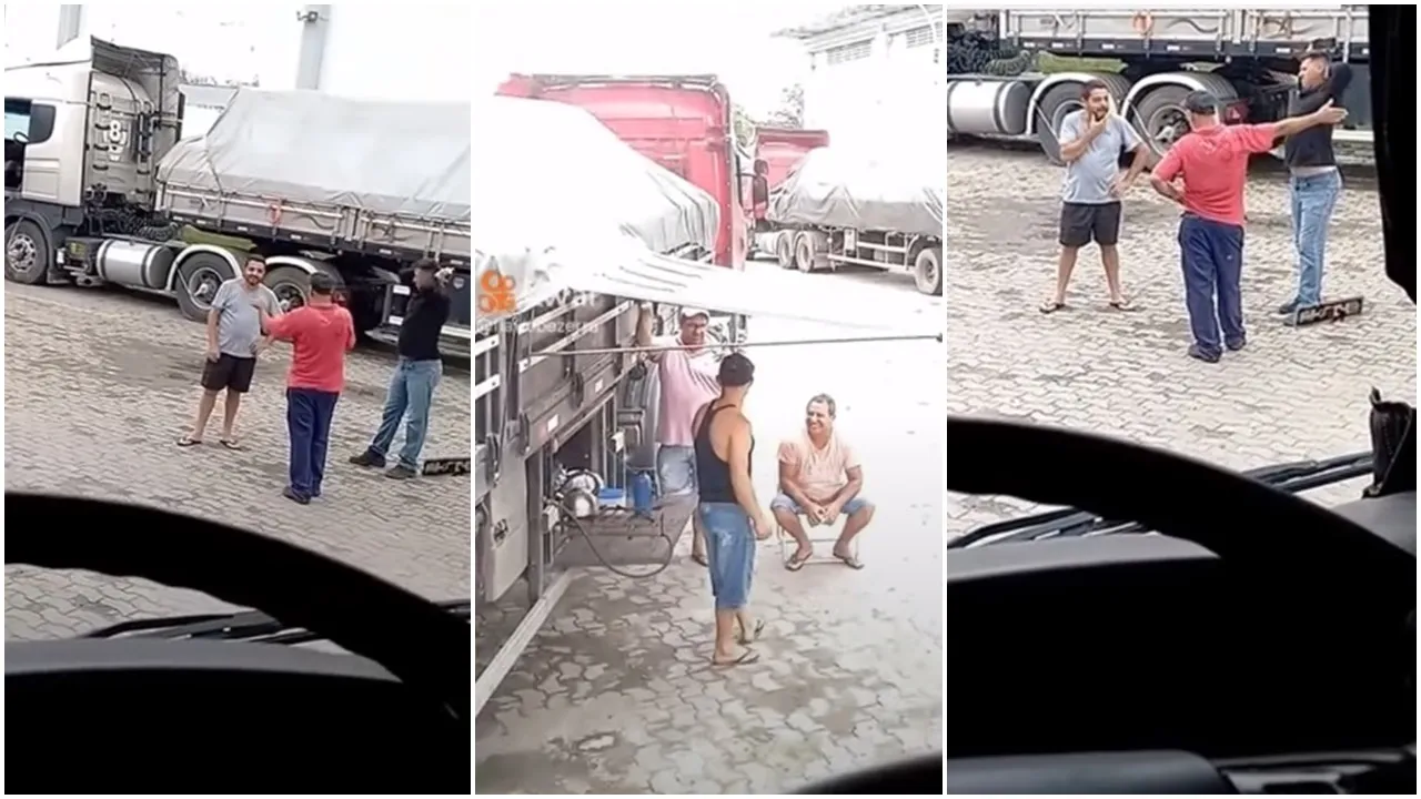 Roda de conversa de caminhoneiro só sai mentiras? veja esse vídeo.