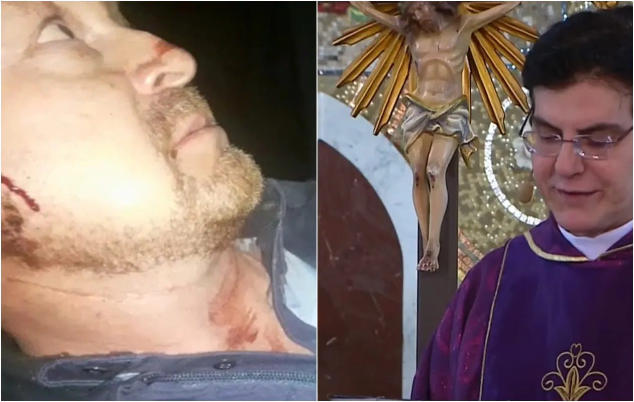 Caminhoneiro sobrevivente a tragédia na BR-376 agradece pela vida em missa realizada por padre Manzotti