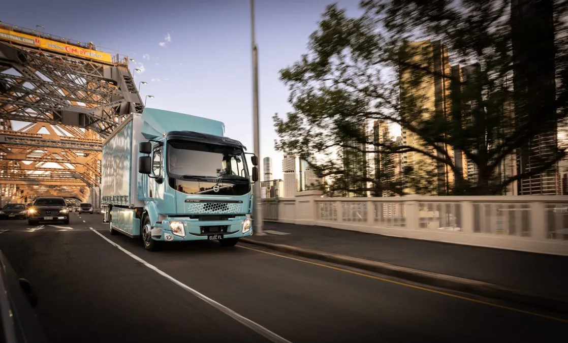 Austrália bate recorde com pedido de caminhões elétricos para Volvo
