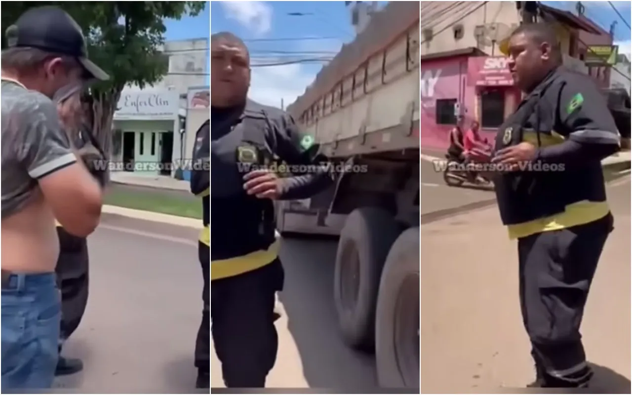 Caminhoneiro é multado por descarregar fora do horário