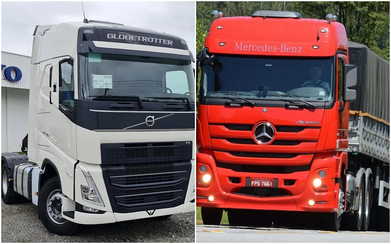 Volvo FH 540 x Mercedes Actros 2651?