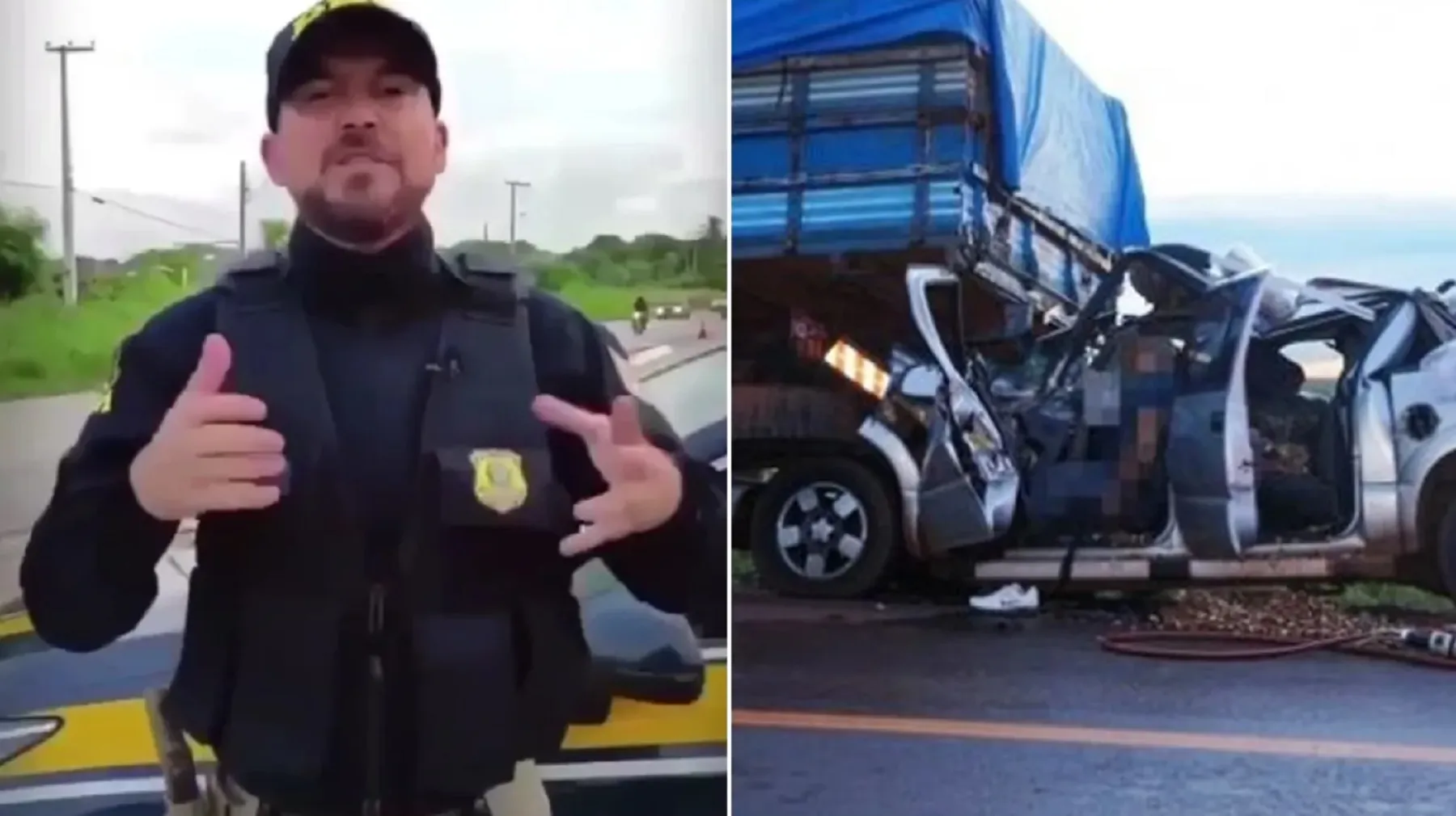 PRF registra mais de mil acidentes nas rodovias durante o Carnaval