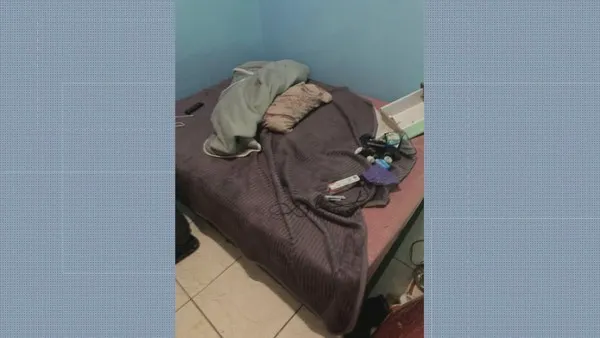 CATIVEIRO USADO PARA SEQUESTRO