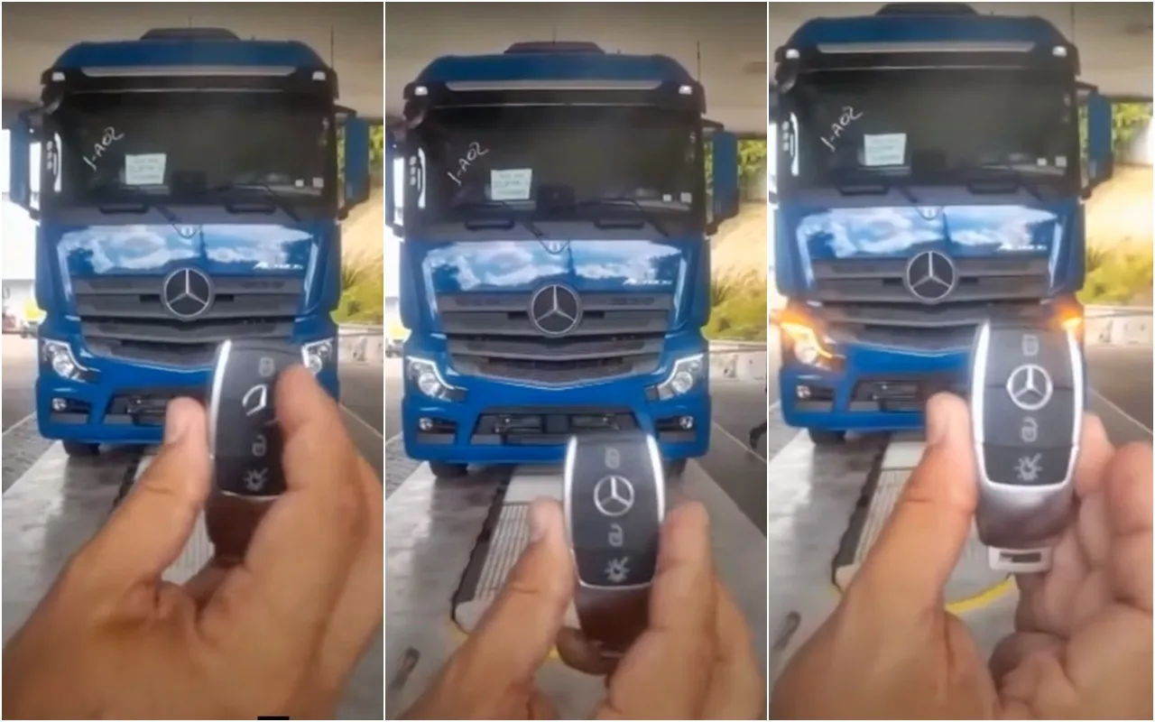 Conheça o Actros com a exclusiva tecnologia Bluetec 6