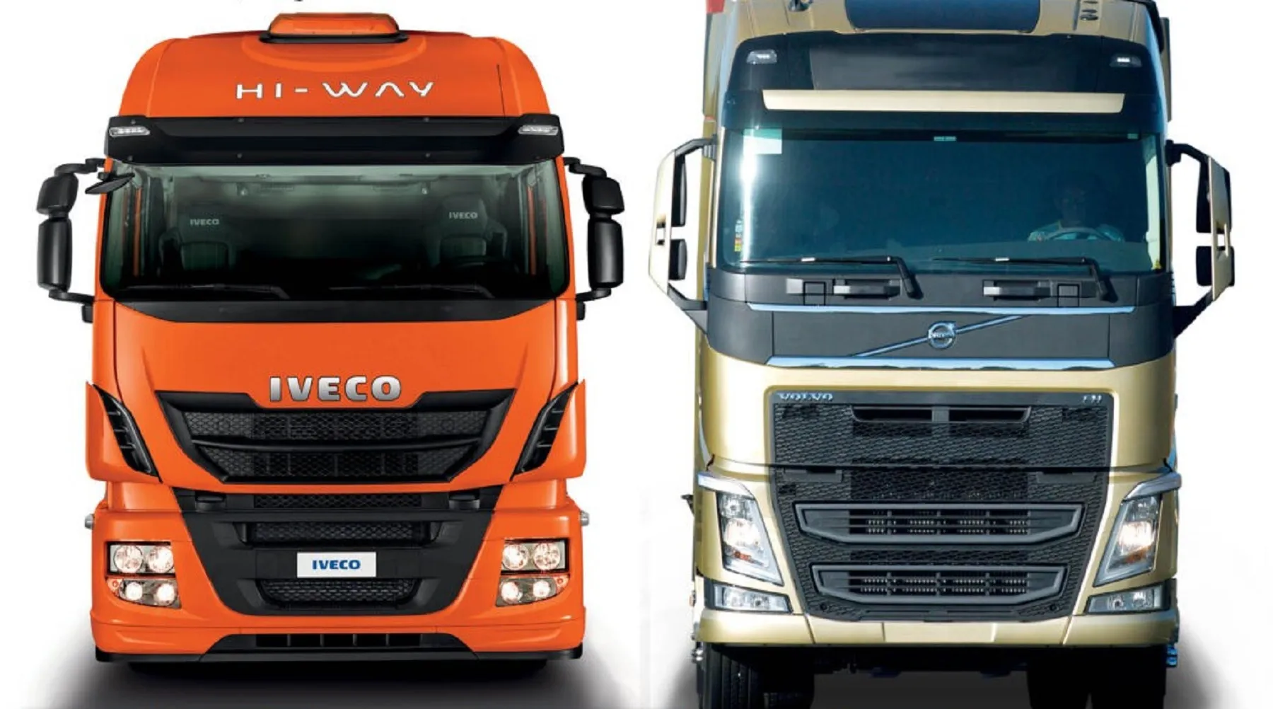Batalha De Caminhoes Volvo FH 540 Vs Iveco Hi Way 560