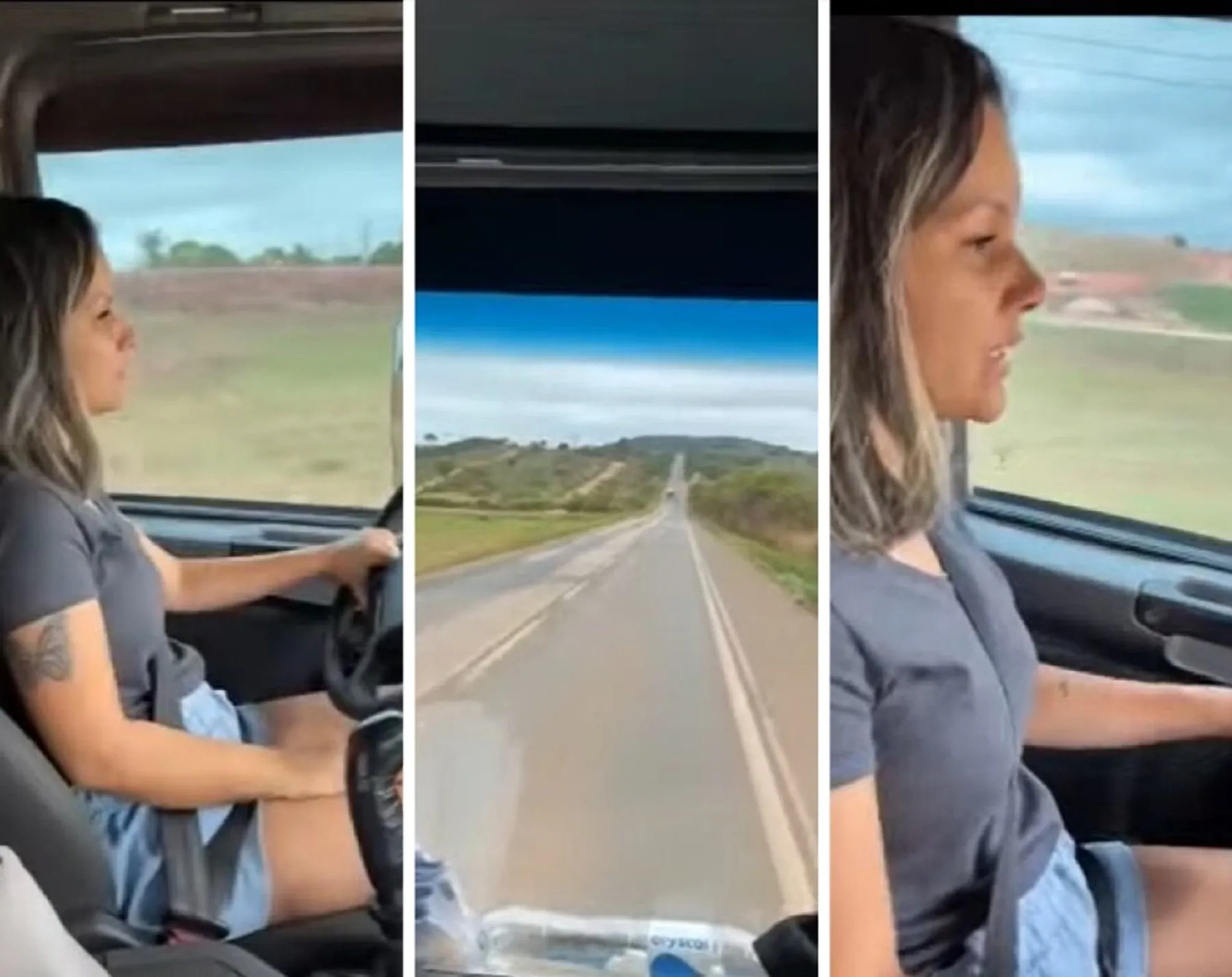 Casal de caminhoneiros alertam para golpe