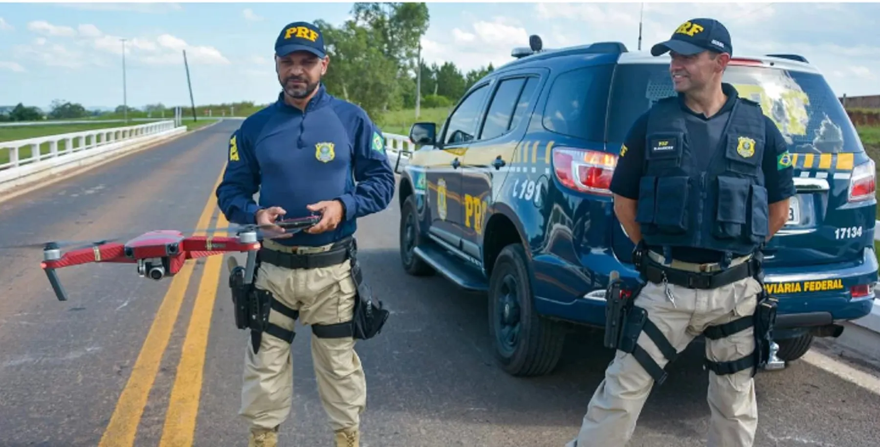 Drones da PRF realizam fiscalização de excesso de velocidade?