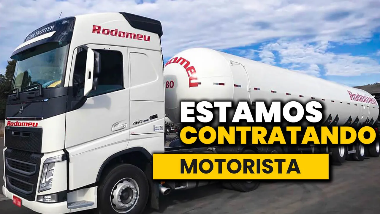 Transportadora Rodomeu abre processo seletivo para motorista instrutor