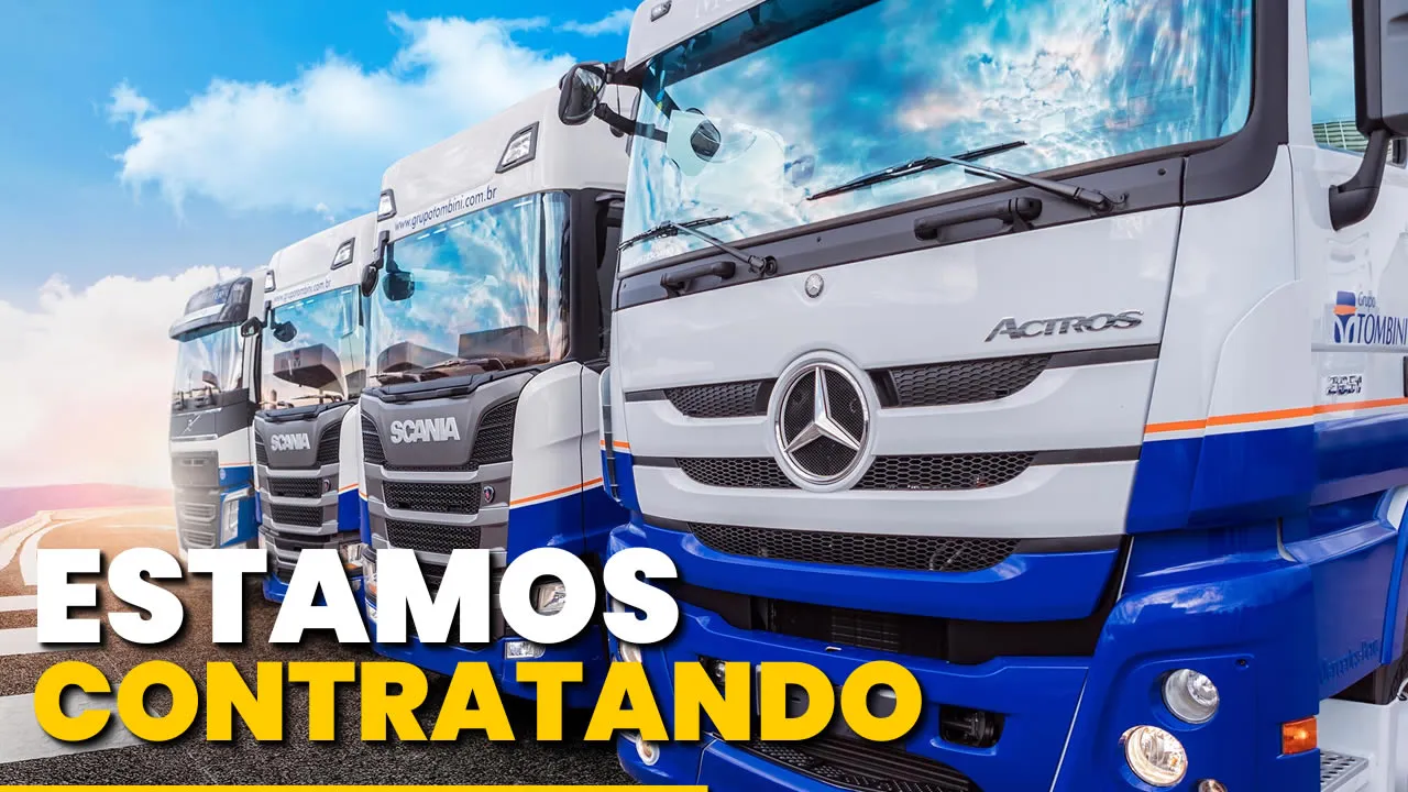Tombini transportes abre vagas para motorista em todo Brasil