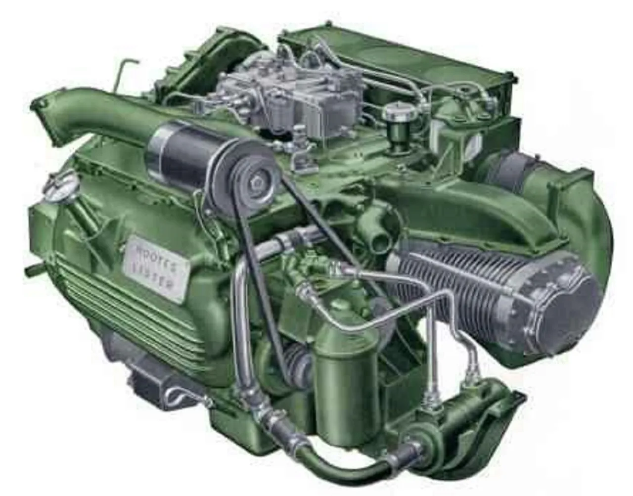 Apresentamos o motor TS-3, que não possui válvulas nem cabeçote
