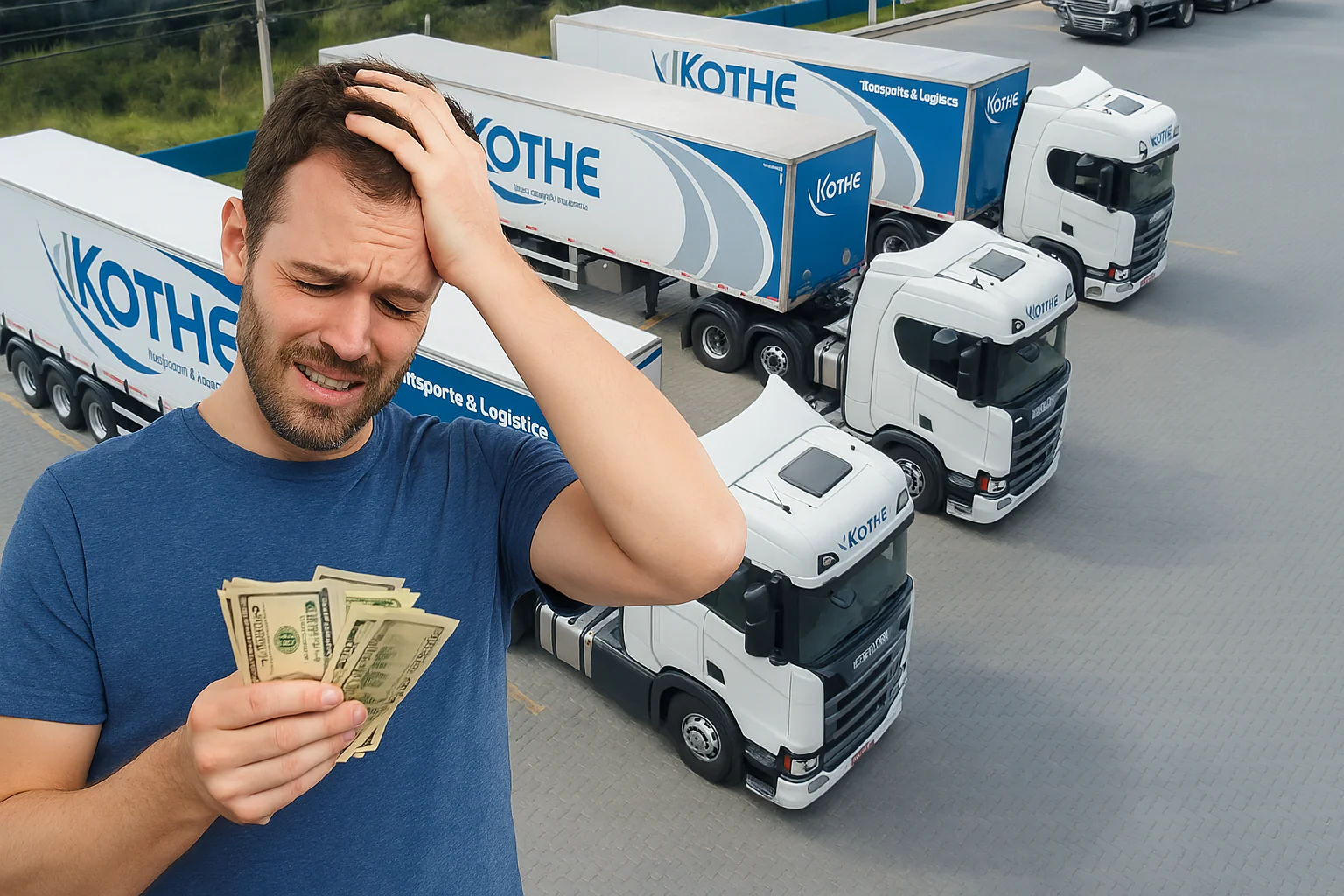 Veja quanto ganha um caminhoneiro na transportadora Kothe