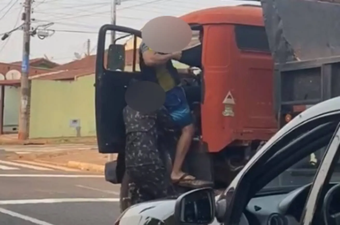 Militar e Seu Pai Agridem Caminhoneiro em Mato Grosso do Sul