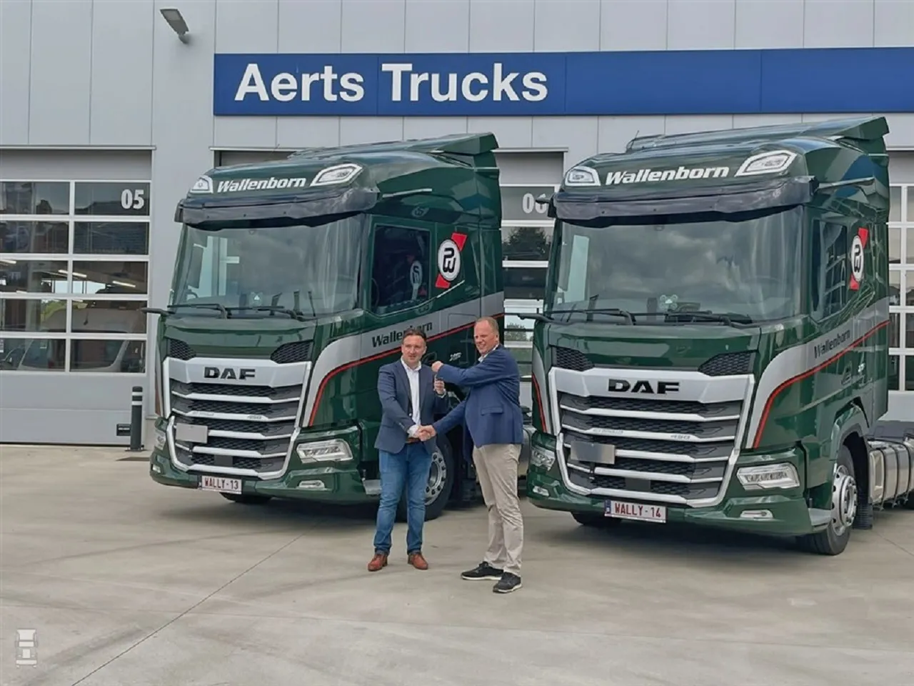 DAF lidera mercado na Bélgica