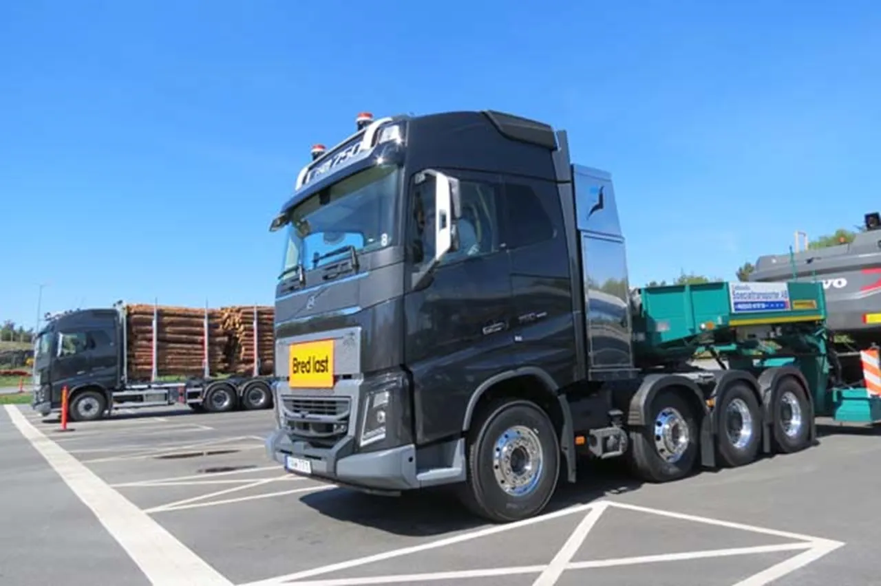Volvo Caminhao Lanca Caminhao FH16 Com Uma Novidade