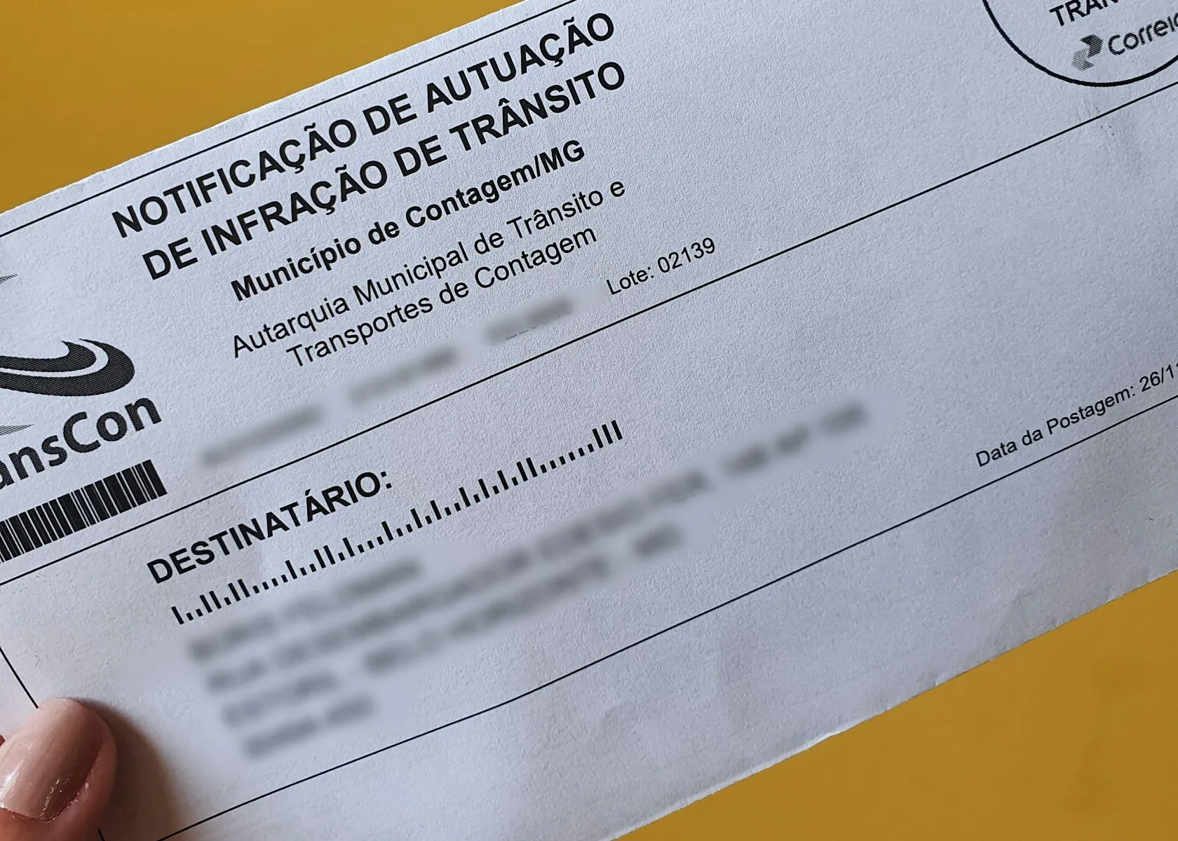 Trânsito: Motoristas estão sendo multados várias vezes pelo mesmo motivo.