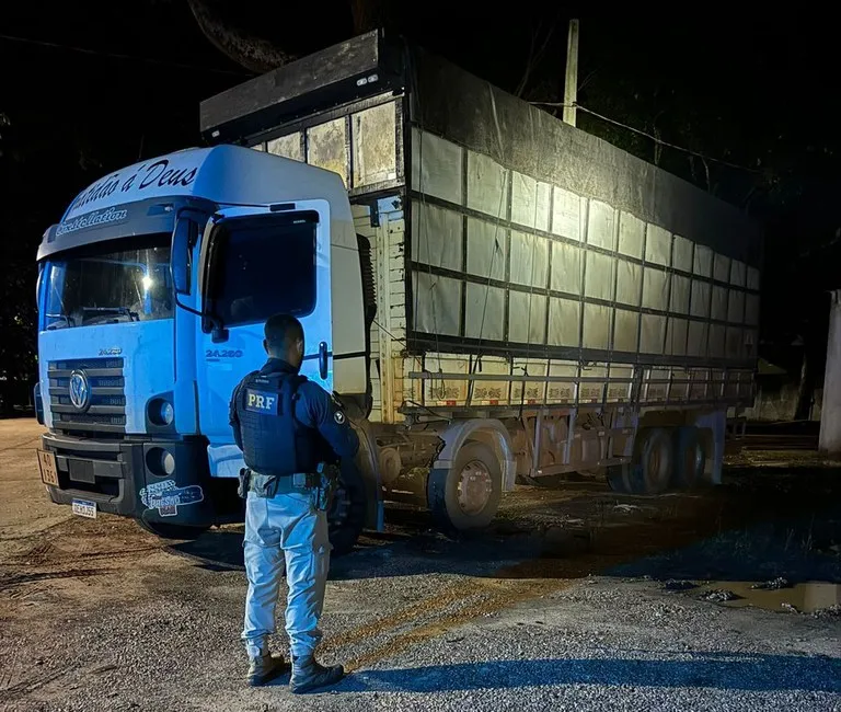 PRF apreende carvão vegetal na BR-222 e intensifica as fiscalizações para combater crimes ambientais.