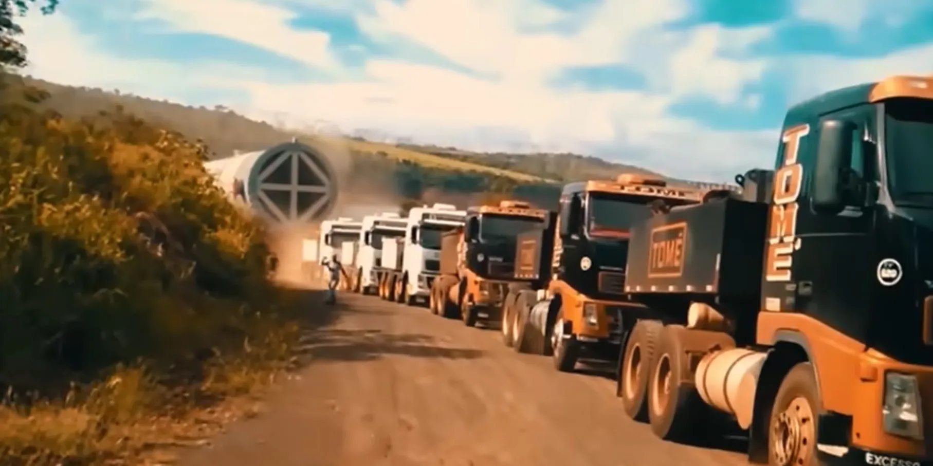 Conheca Uma Das Cargas Mais Pesadas Ja Transportadas No Brasil