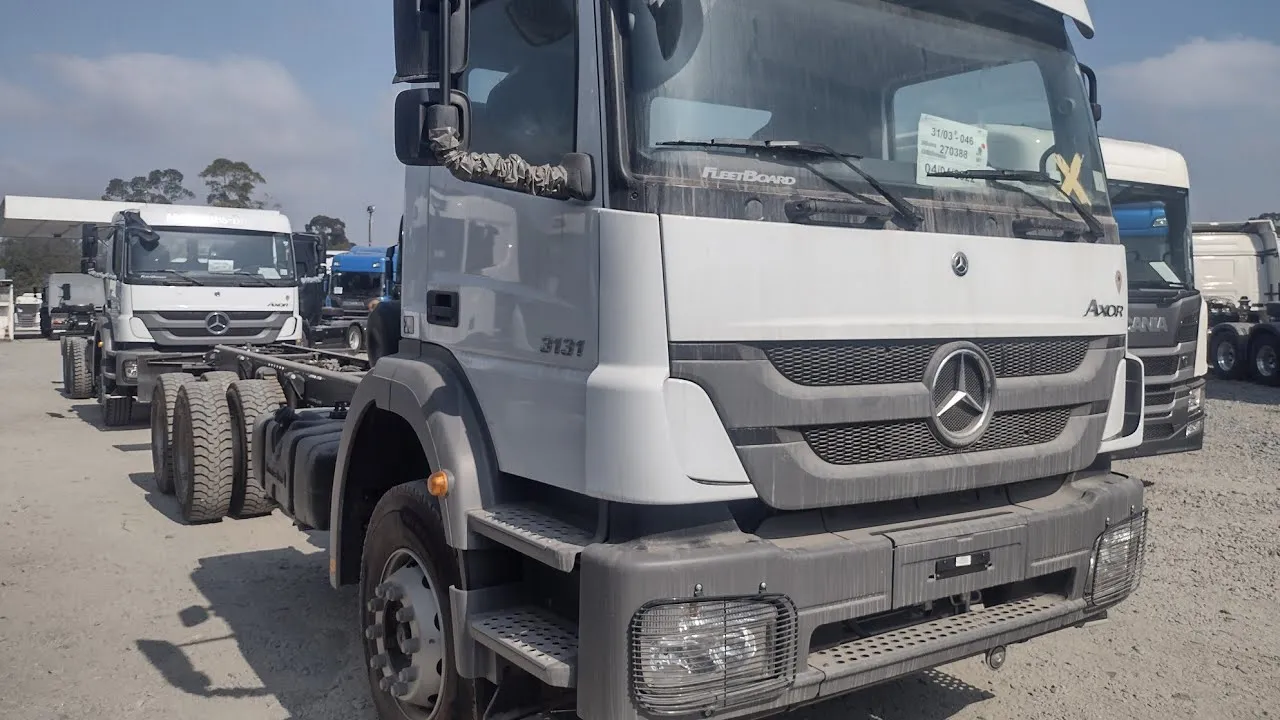 AXOR 3131, o primeiro e raro caminhão autônomo do Brasil