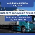 Prazo para contribuições de política de pisos mínimos de frete se encerra sexta-feira (22)