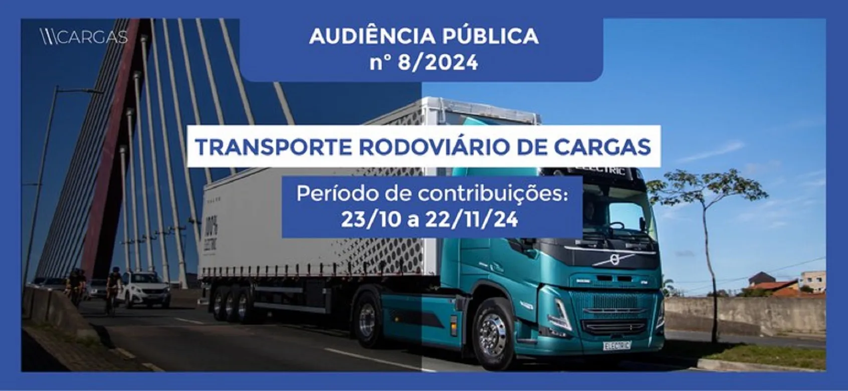 Prazo para contribuições de política de pisos mínimos de frete se encerra sexta-feira (22)
