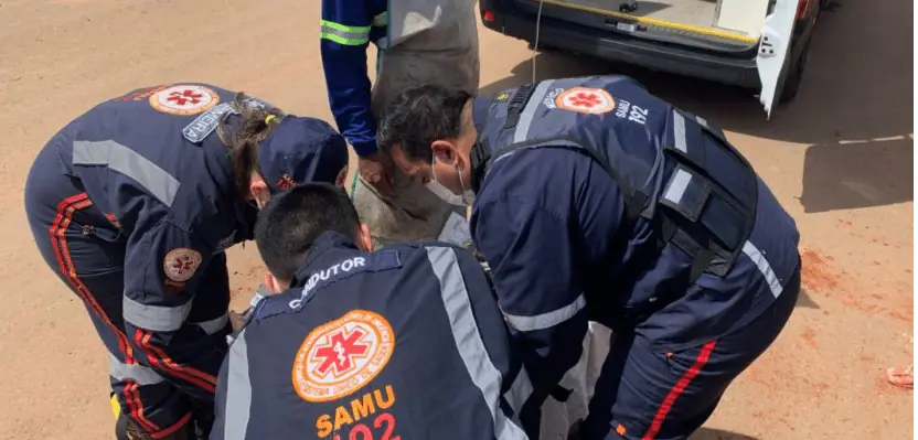 Na BR-163: caminhoneiro é baleado, dirige ferido por vários quilômetros e busca socorro