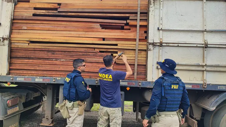 PRF realiza operação fronteira “Insidiae” em Rondonópolis para combate a crimes ambientais