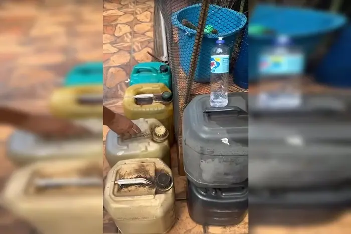 Motorista é preso no DF por armazenar combustível de forma Irregular em casa