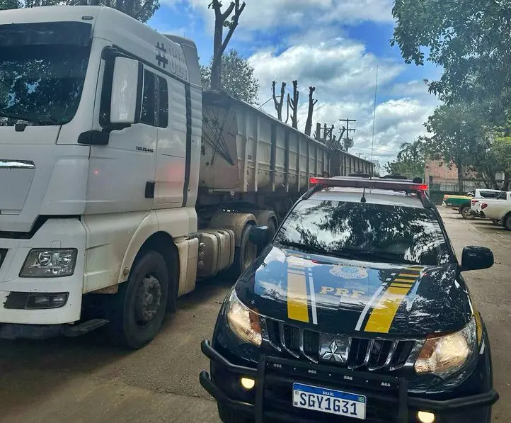 PRF apreende 46 m³ de madeira ilegal e comprimidos de anfetamina em Marabá (PA)