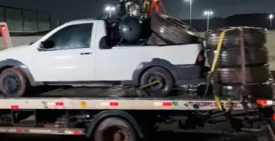 Polícia recupera pneus furtados de carreta no Mato Grosso