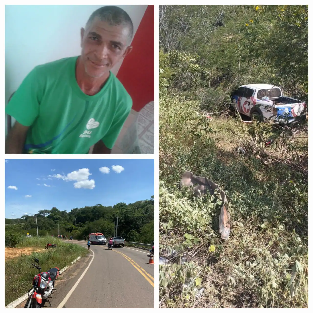 Mototaxista morre em acidente envolvendo caminhão no Piauí