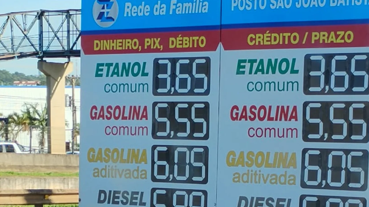 Gasolina tem queda em Brasília e Goiânia: litro já é vendido a R$ 6,07 e R$ 5,55.