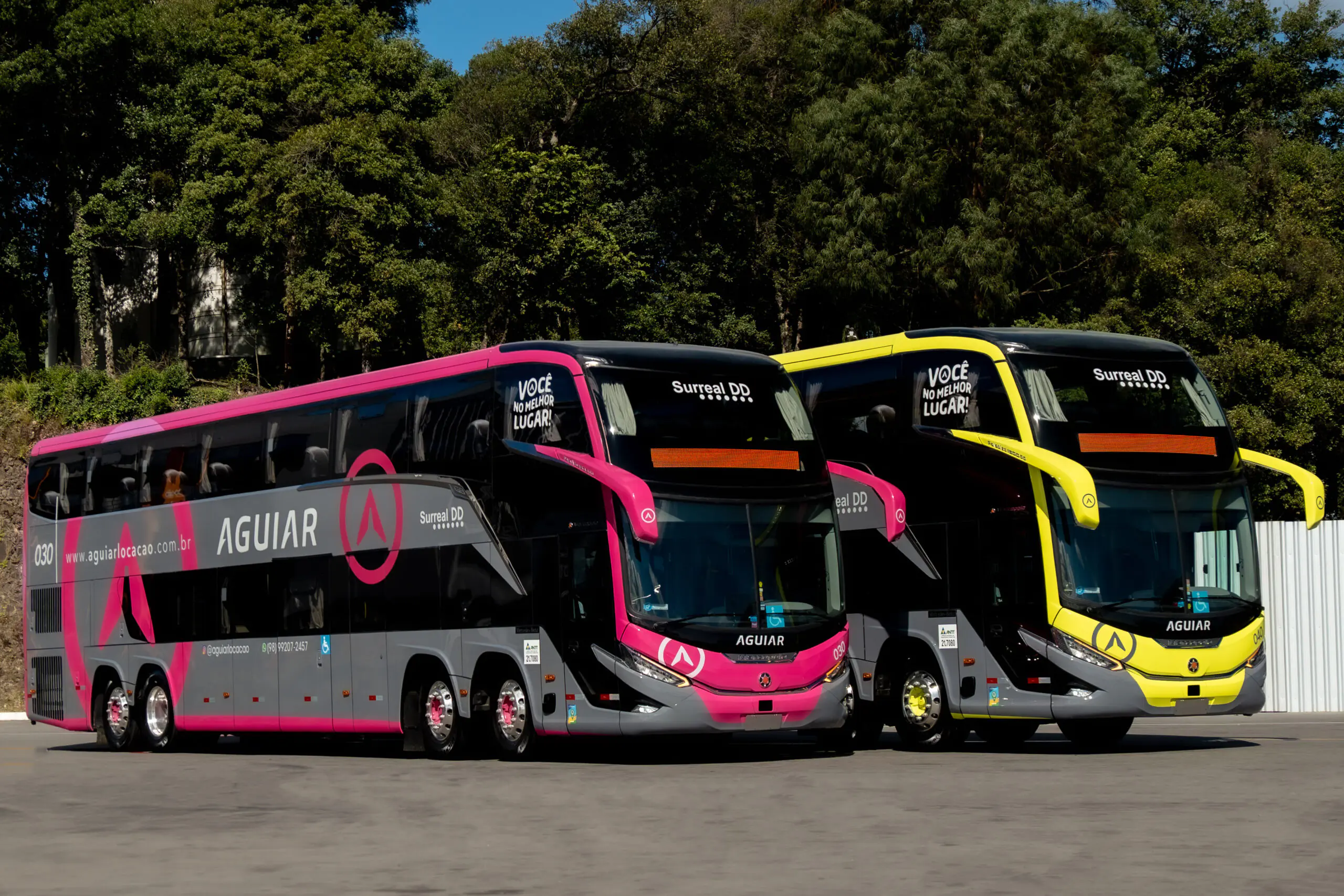 Aguiar Locação aposta em ônibus Mercedes-Benz O 500 e eleva padrão do transporte rodoviário no Maranhão