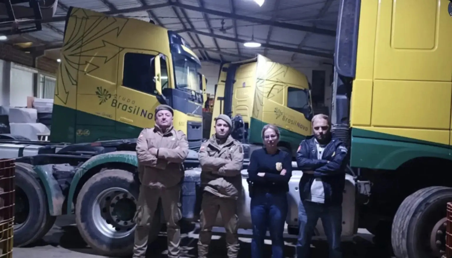Polícia Civil recupera frota milionária de caminhões furtados e aponta envolvimento de empresa de Tijucas