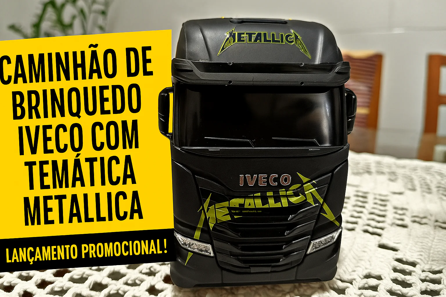 Iveco lança caminhão Metallica por menos de R$ 69,90 no Mercado Livre