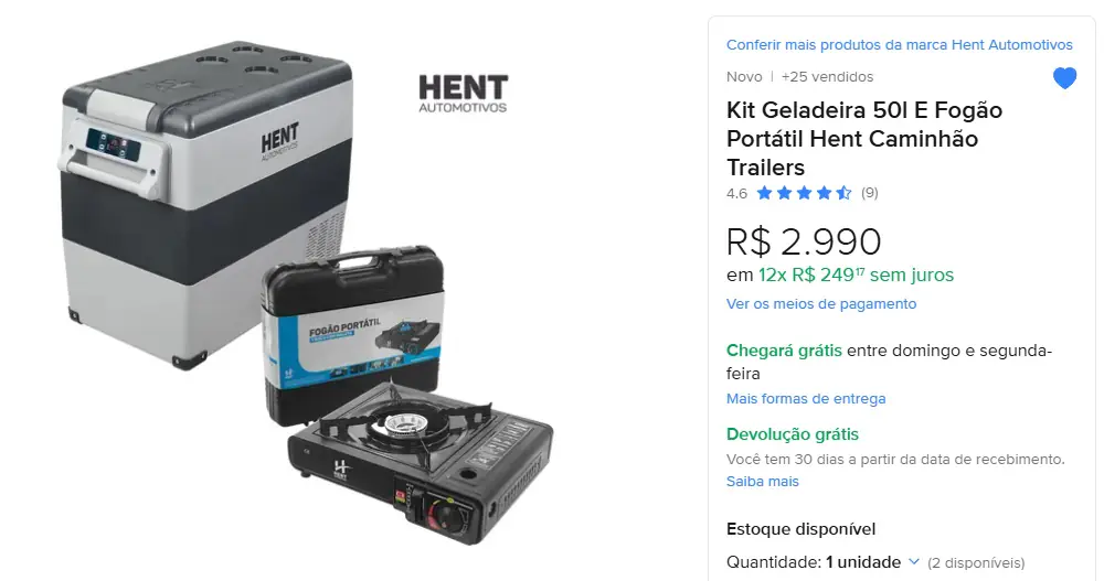 KIT GELADEIRA