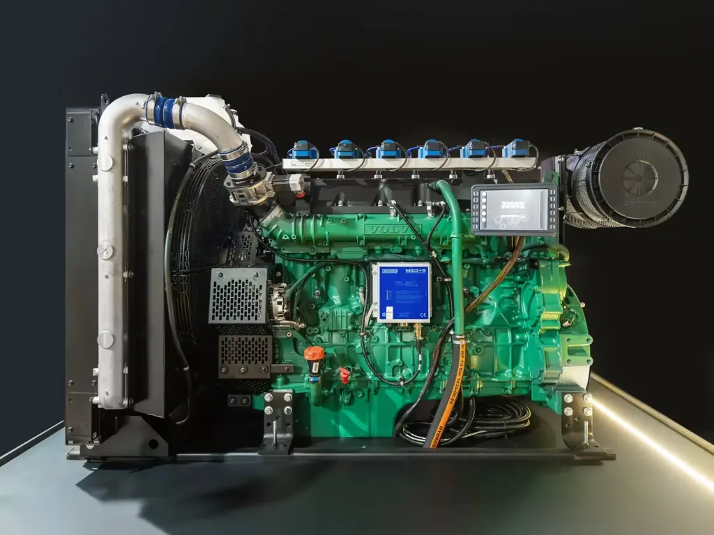 Volvo Penta lança no Brasil motor a biogás para geração de energia