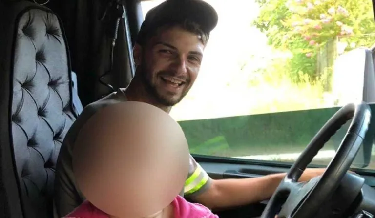 Jovem caminhoneiro morre em acidente na BR-376 e deixa filha pequena
